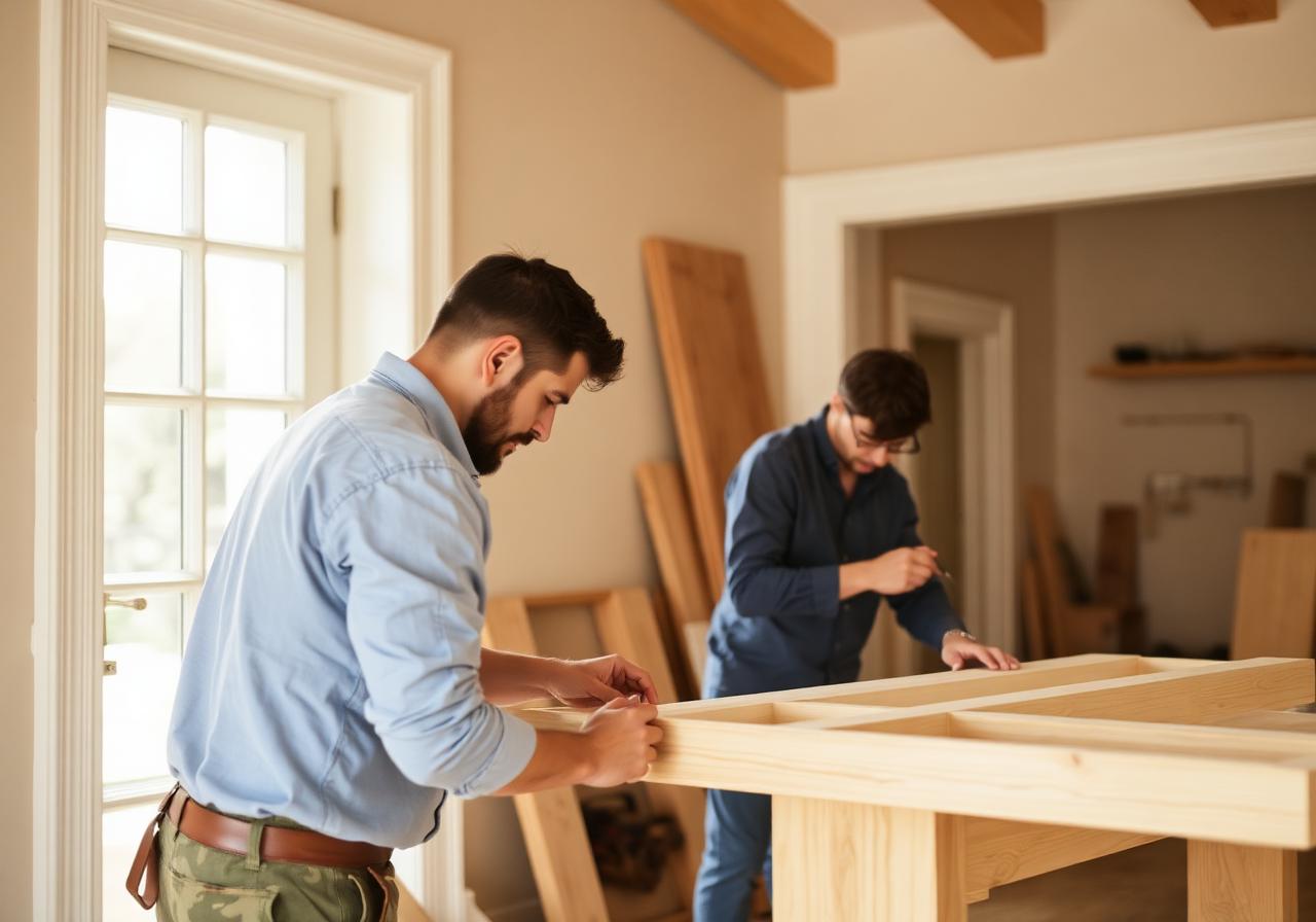 Ample Home Renovations team at work